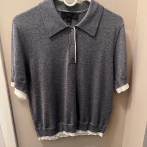 Zara Charcoal Polo Shirt
